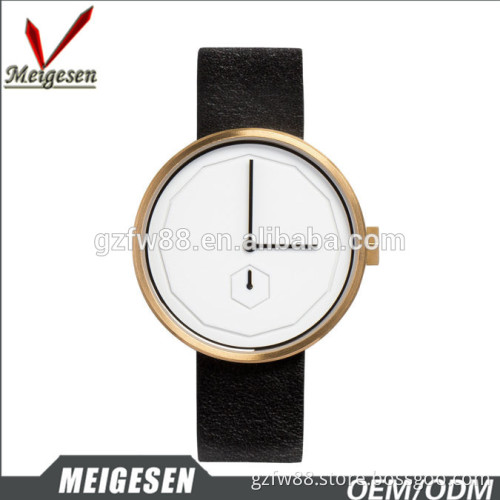 Designed by China stainlss steel316L big dial stereoscopic triangle crown men watch